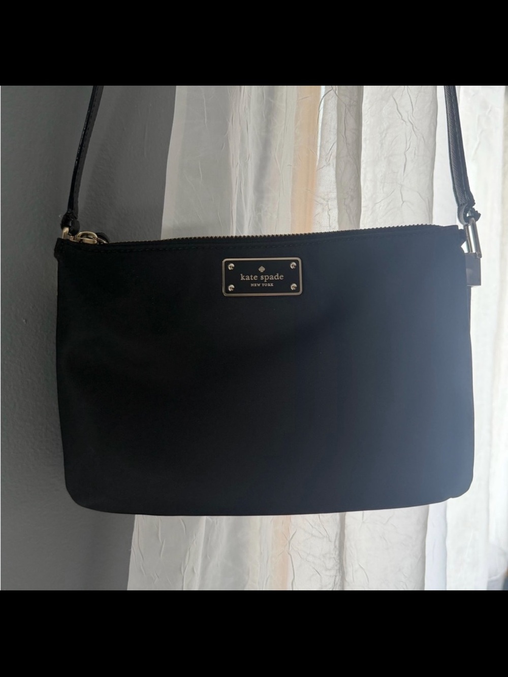 KP New York Black Crossbody Bag